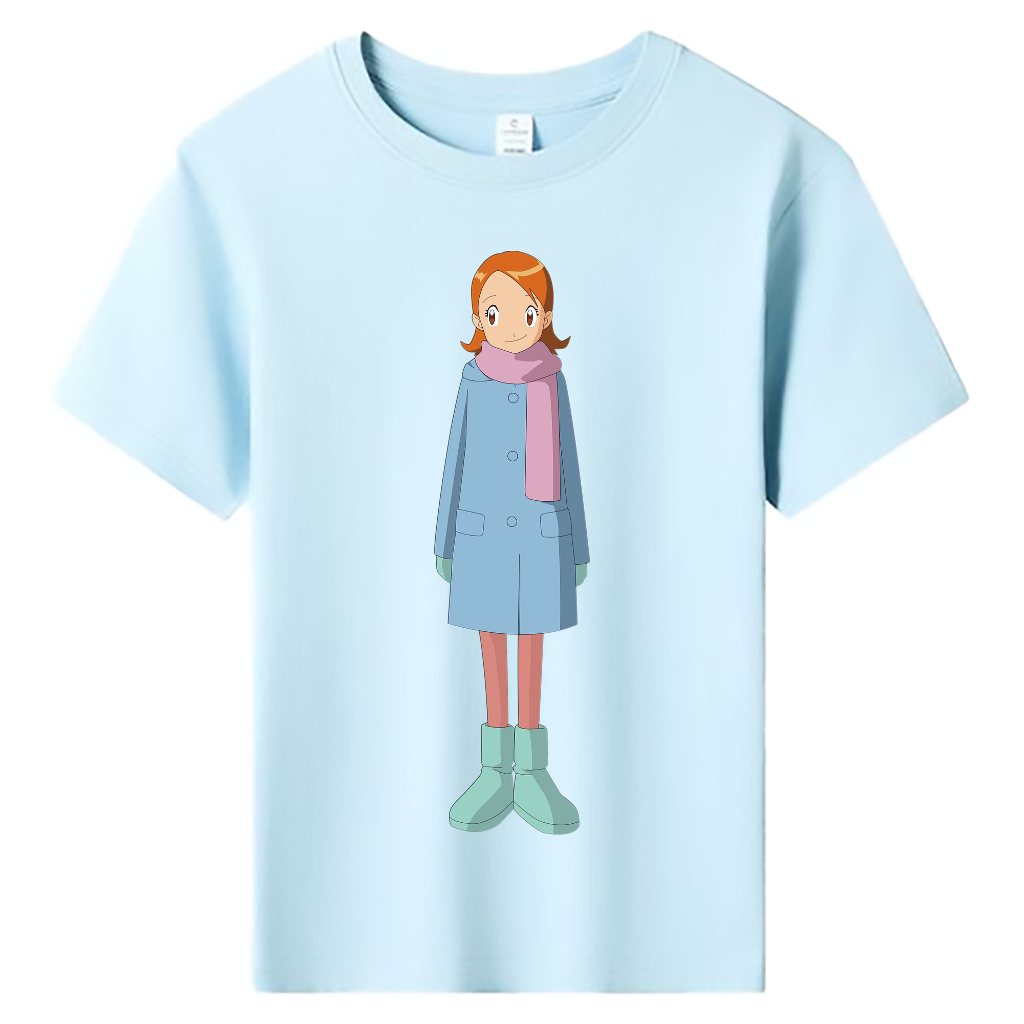 （画像用） Digimon デジタルモンスター/デジモン 綿100％キッズTシャツ（フロントプリント）
